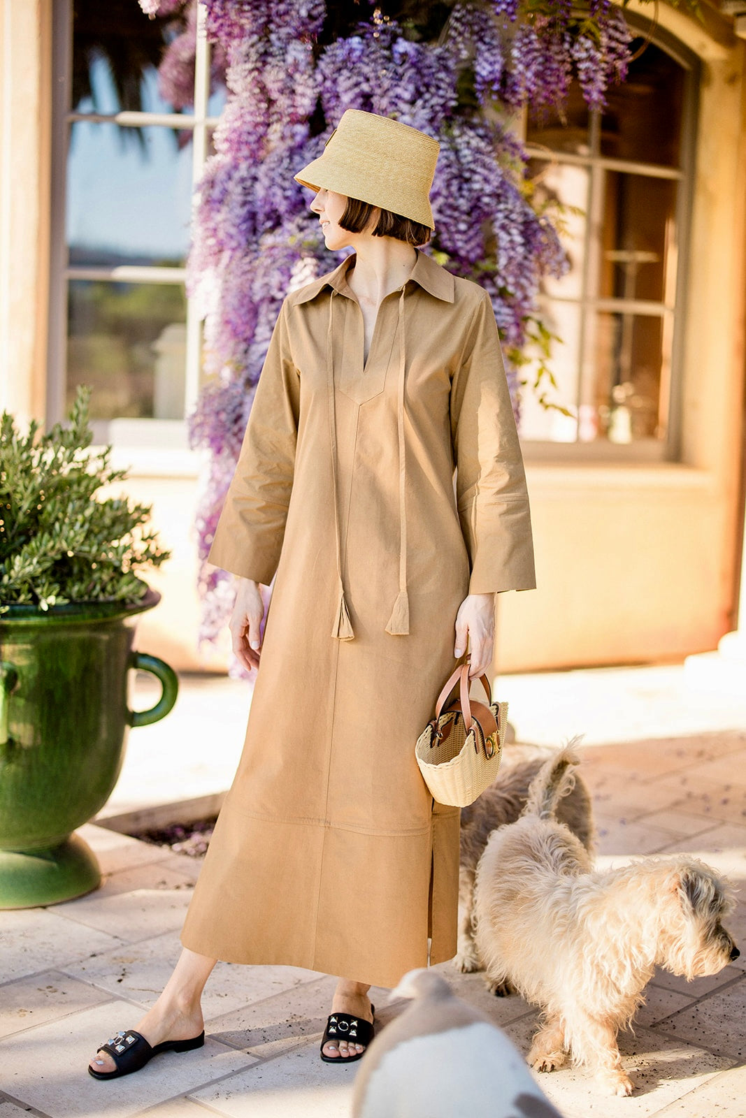 Petra Cotton Maxi Dress