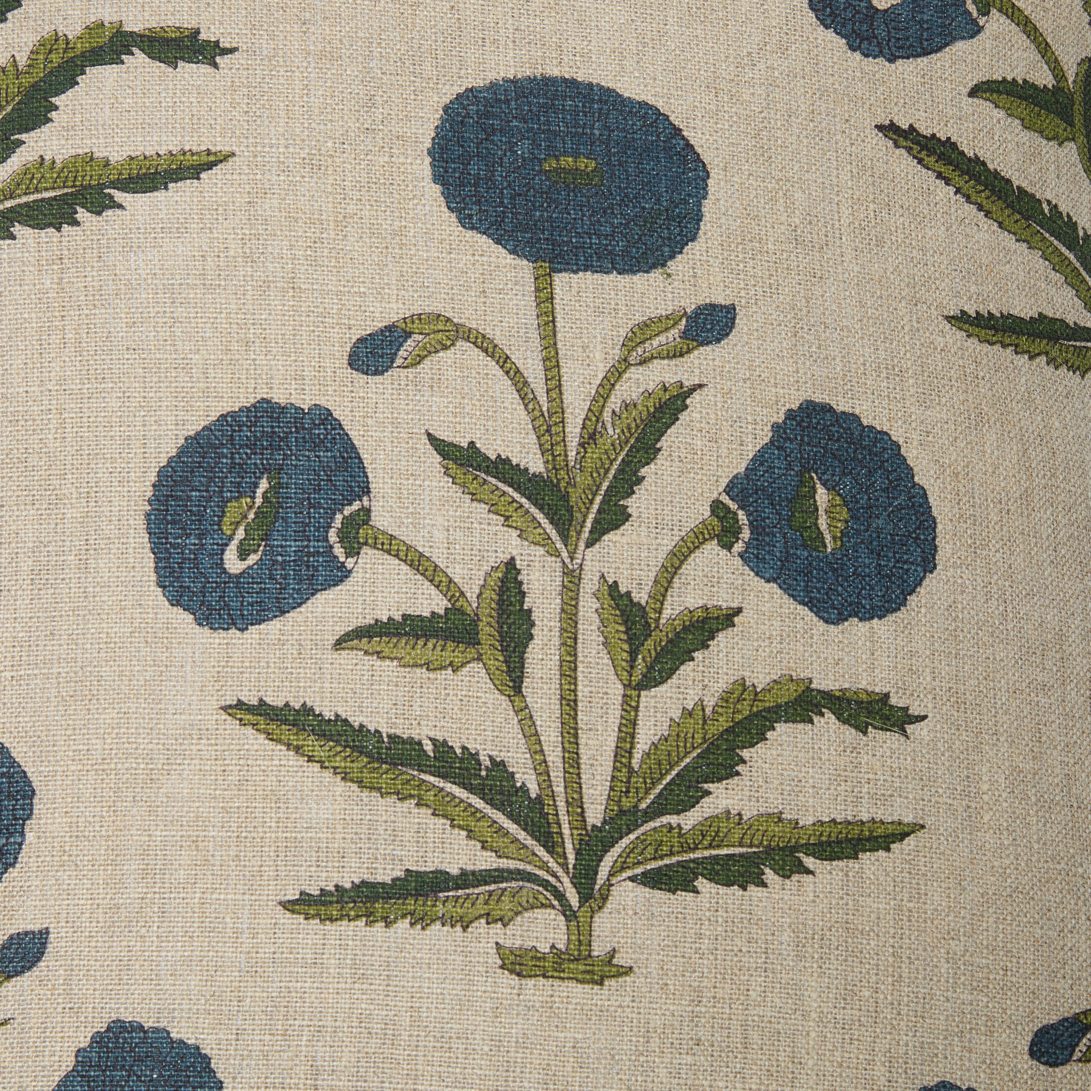 Poppy Flower Cushion Cover 22" x 22"