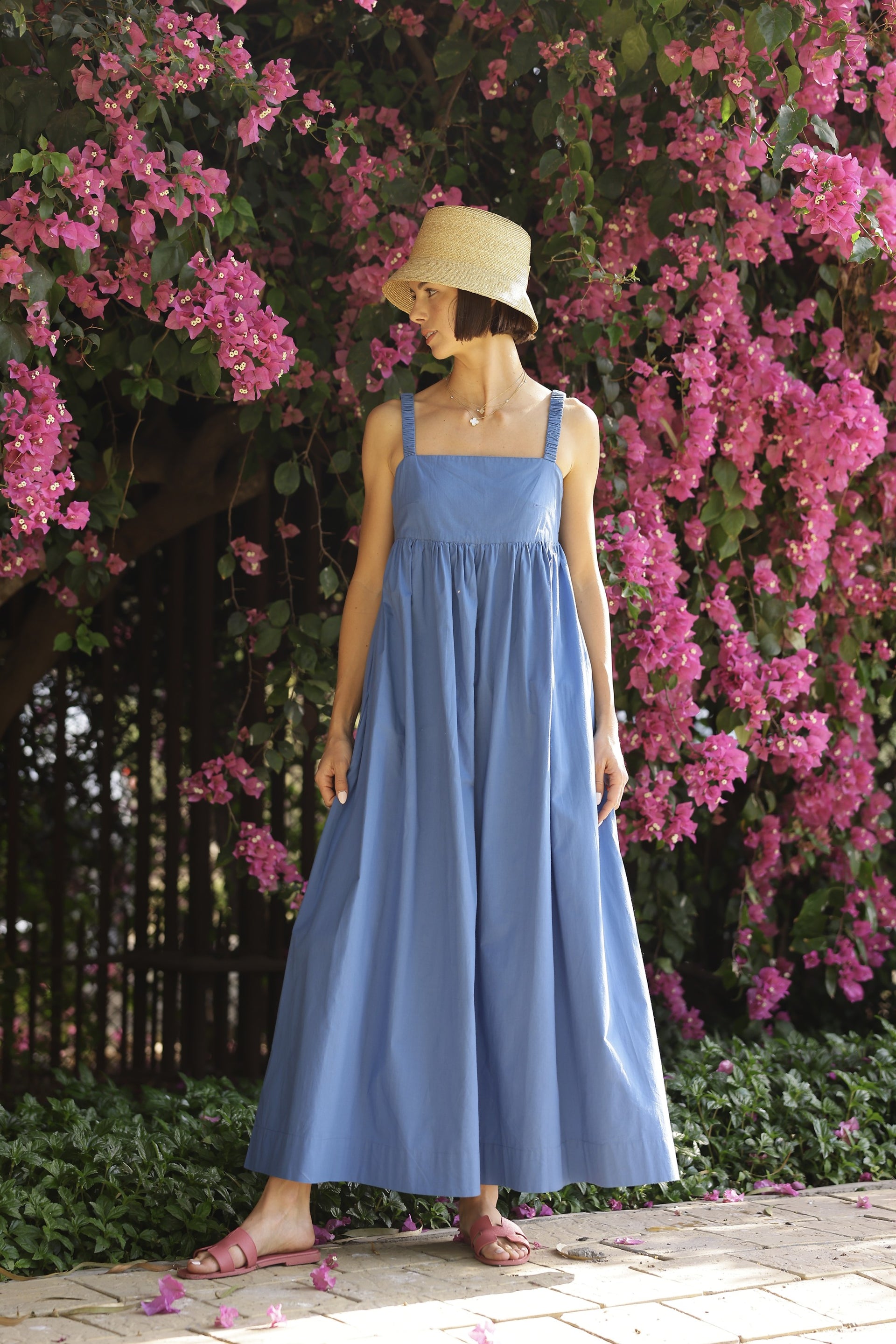 sun dress maxi Laguna Sun Dress L / Pink/Yellow