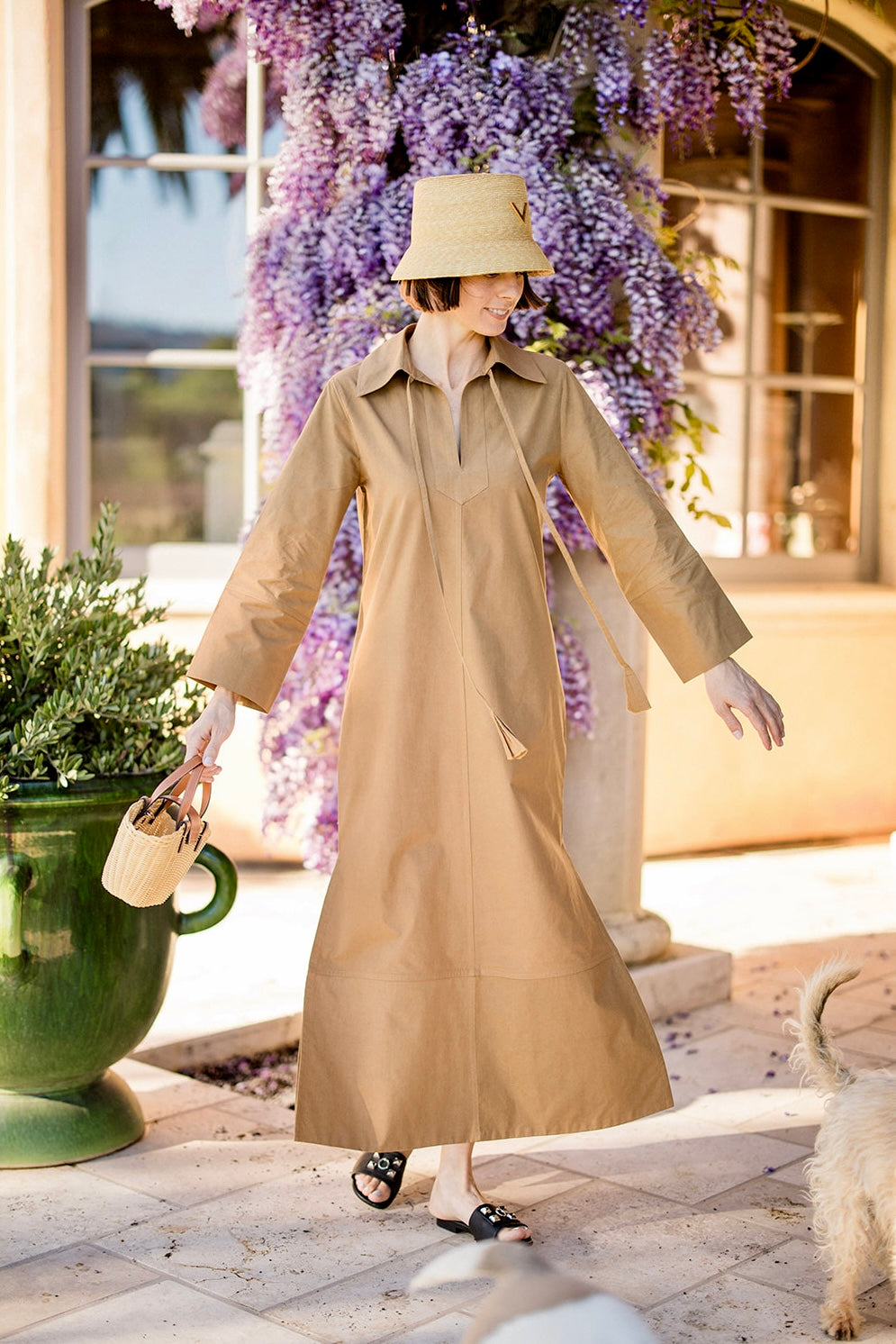 Petra Cotton Maxi Dress